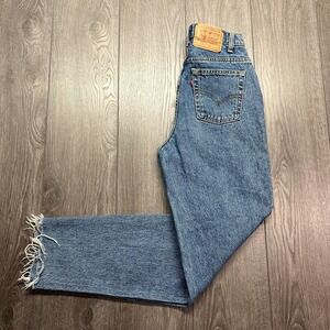 Vintage‎ Levis Strauss 1990s 28 x 30 Denim Jeans Western Cowboy
